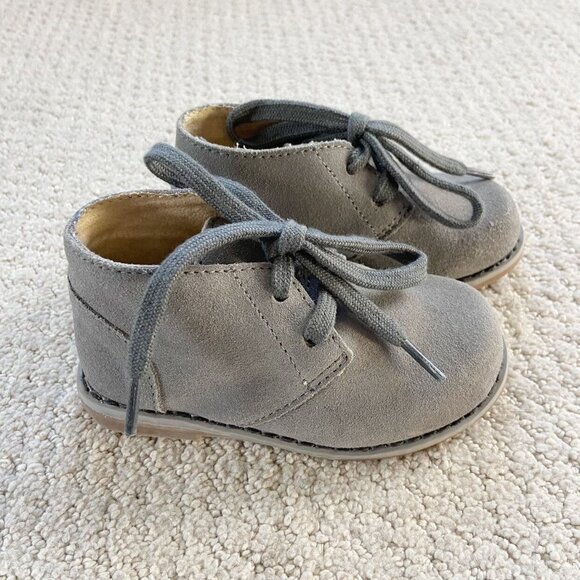 Janie and Jack Other - Janie And Jack Gray Suede Boots